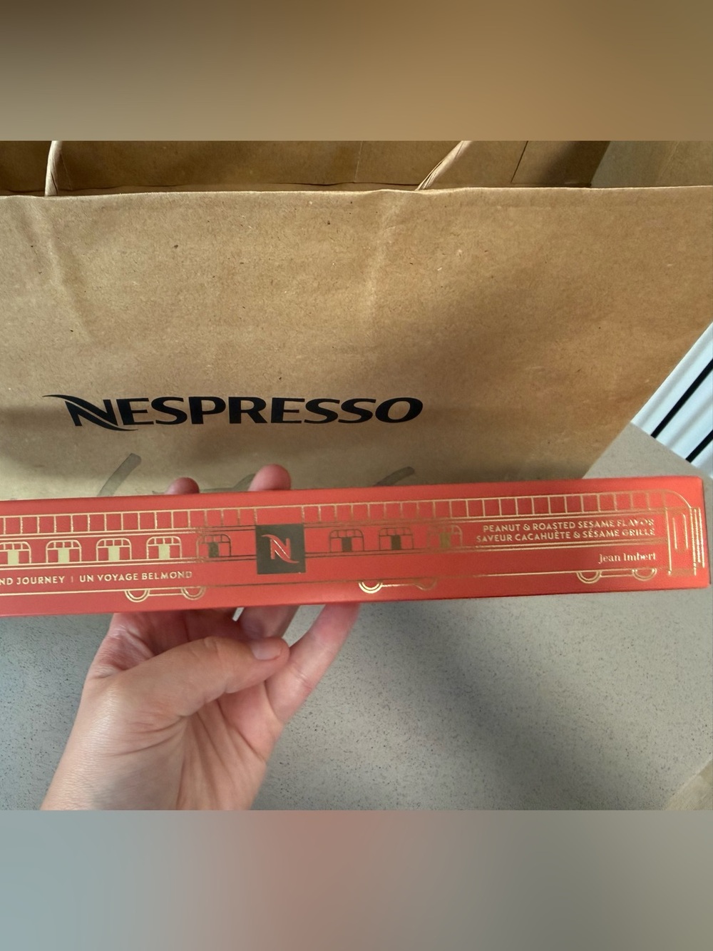 Nespresso Original Line Peanut and Roasted Sesame Flavor